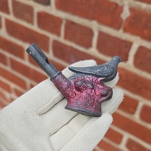 Antique Figural Dove Bird Whistle